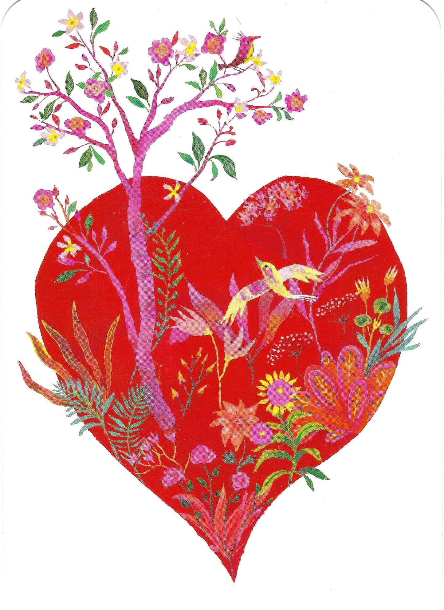 CODE CINQ - Izou - The Red Heart - Postcard