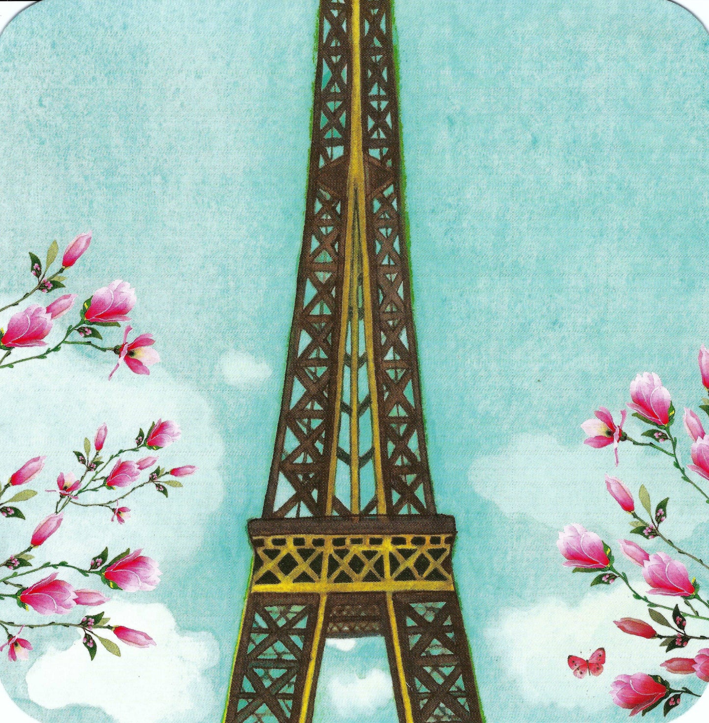 CODE CINQ - Mila - Paris Je T'Aime - Eiffel Tower - Couple - Triple Postcard - 3 Postcard Pack