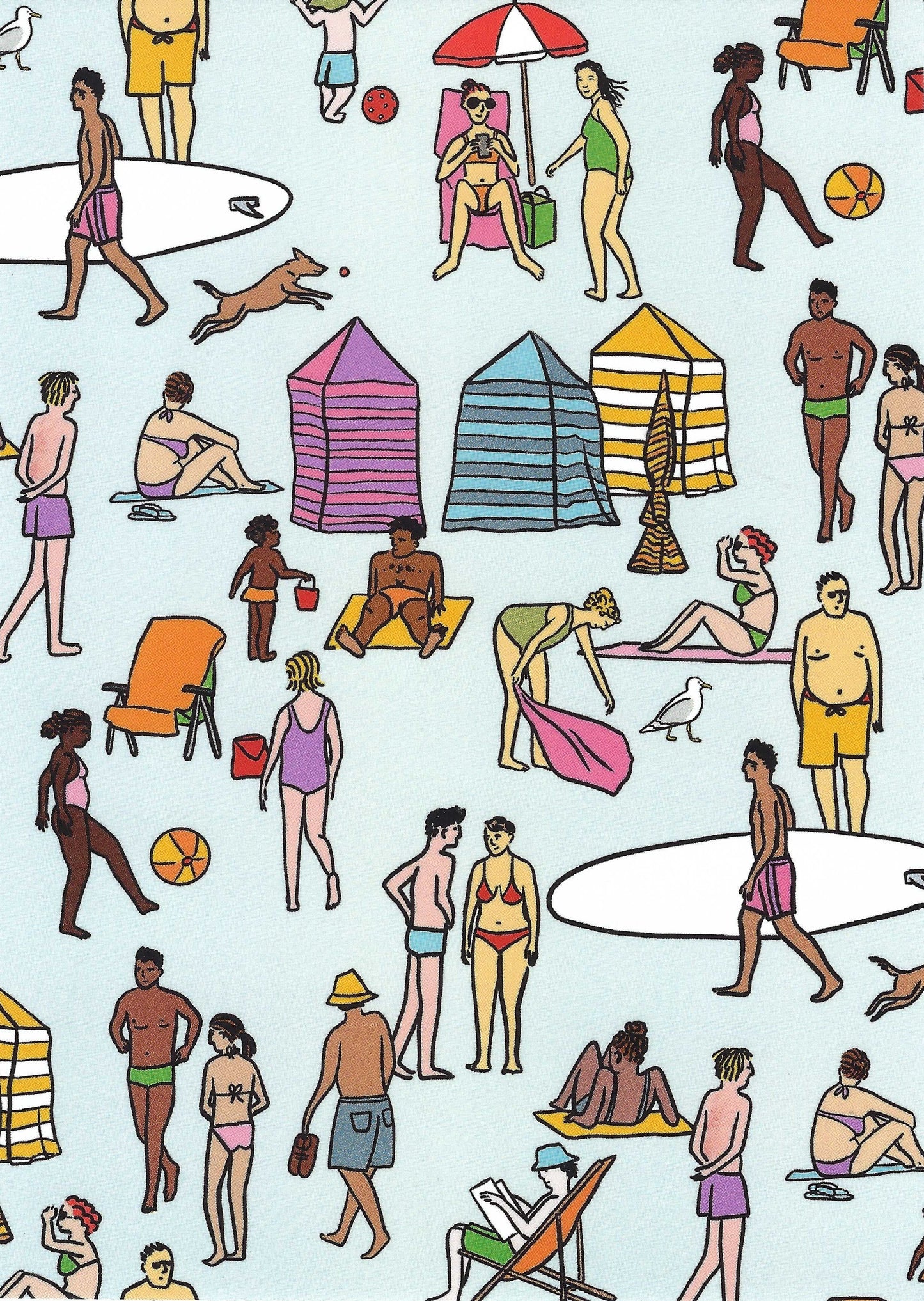 Das Brooklyn - The Beach - Postcard