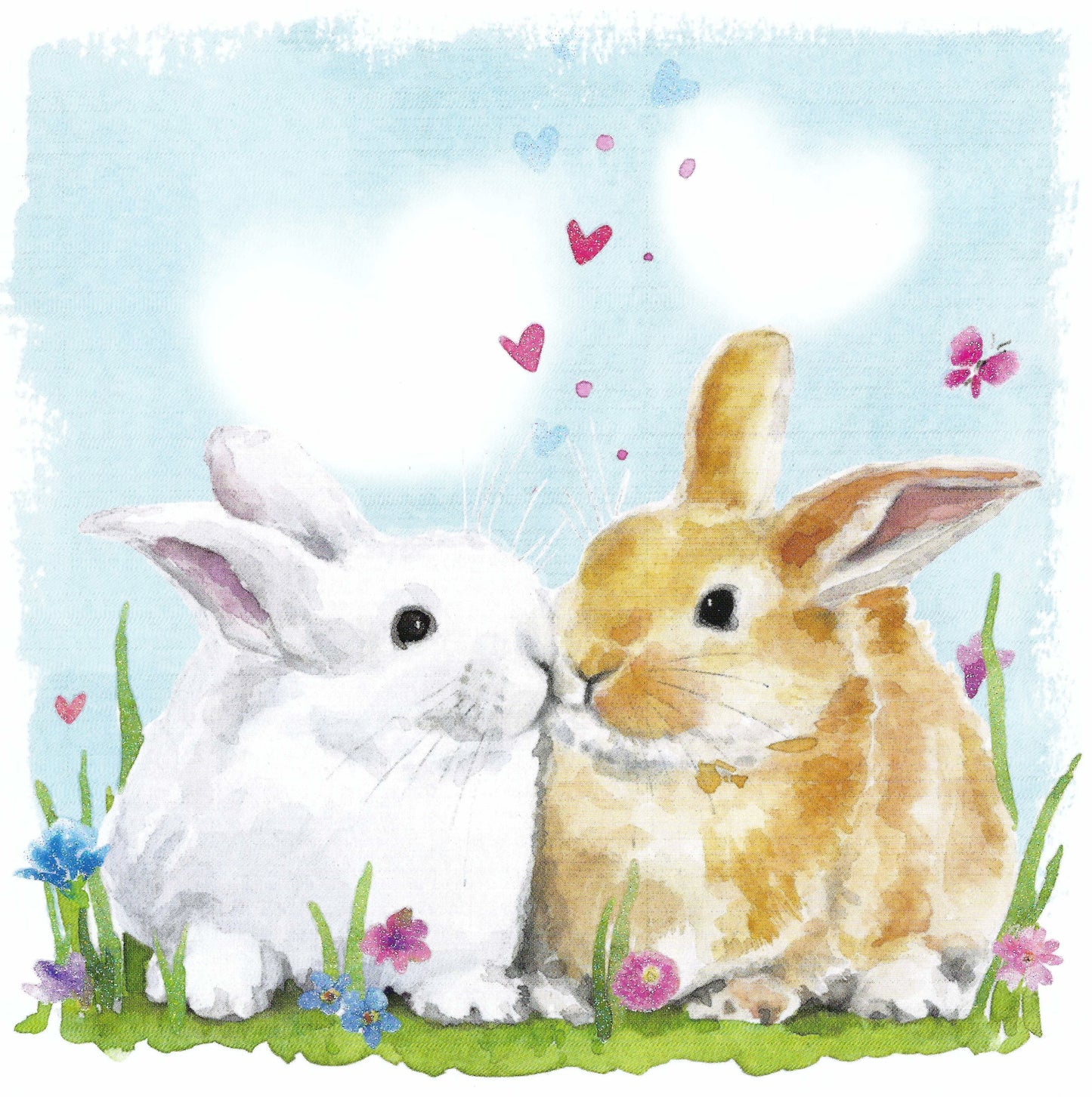 Edition Gollong - Bunny - Rabbits - Spring - Easter - Postcard