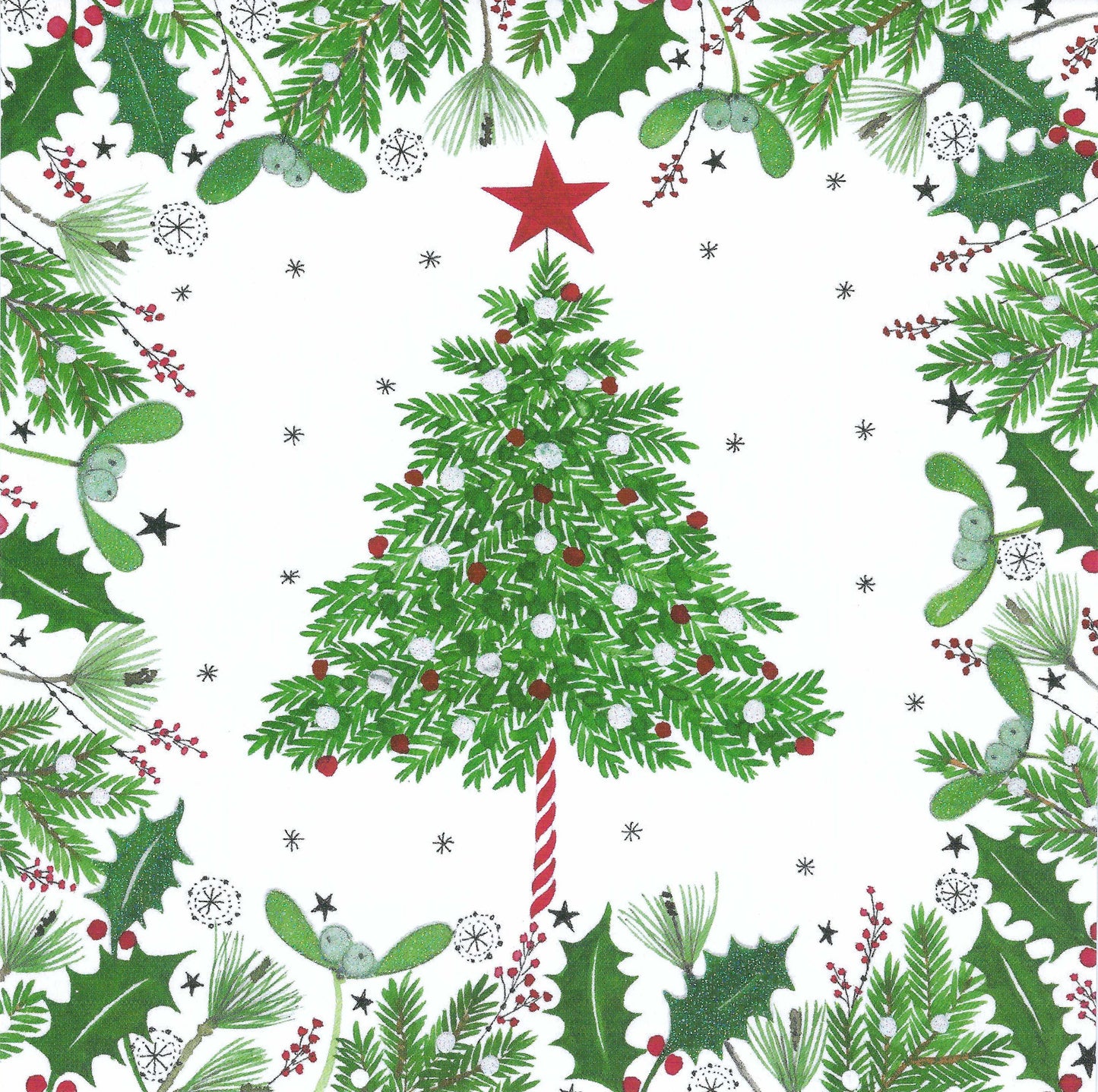 Edition Gollong - Mila Marquis - Christmas Tree - Postcard