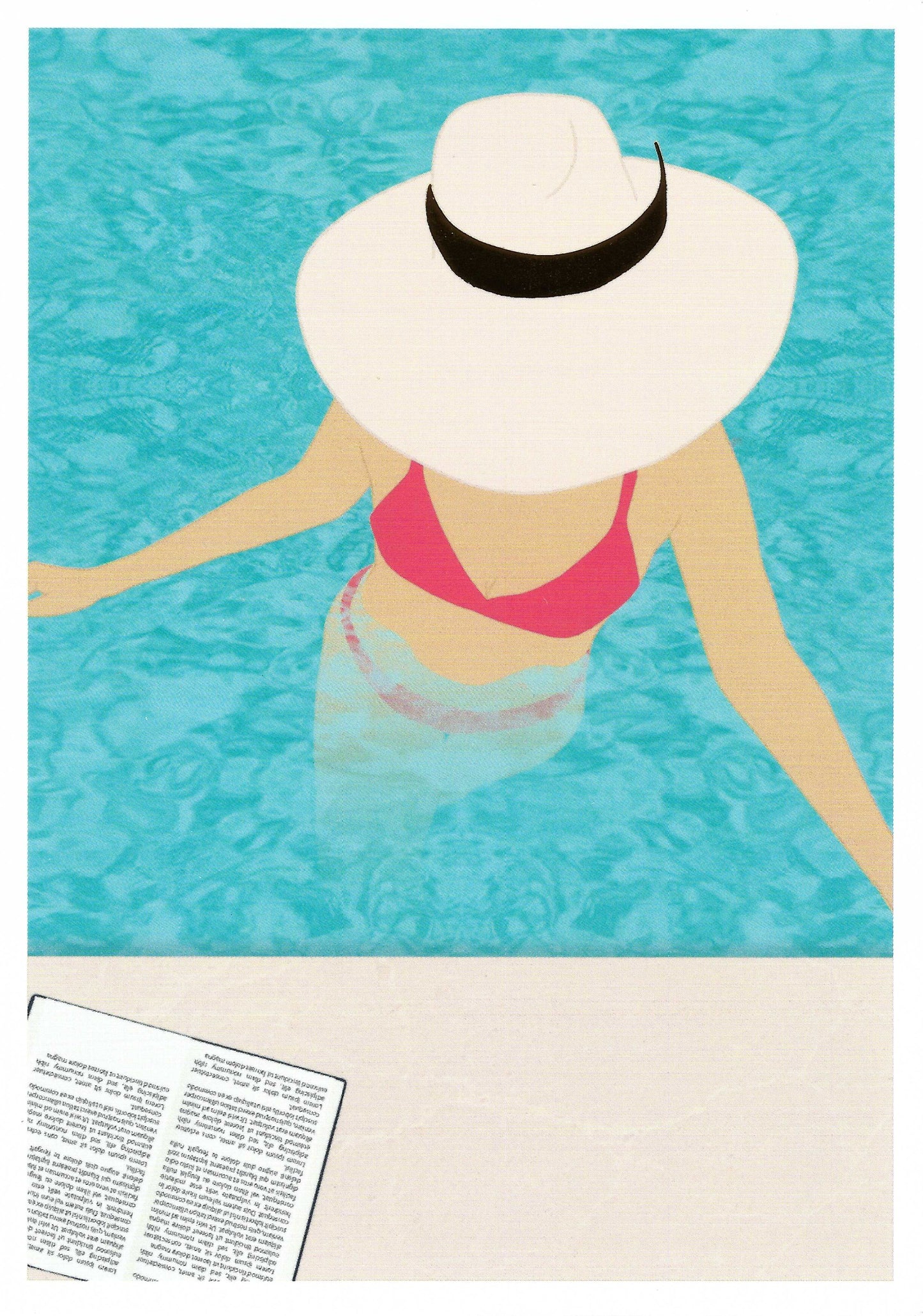 Editor - Art of Emotion - Polside - Summertime - Postcard with foil details