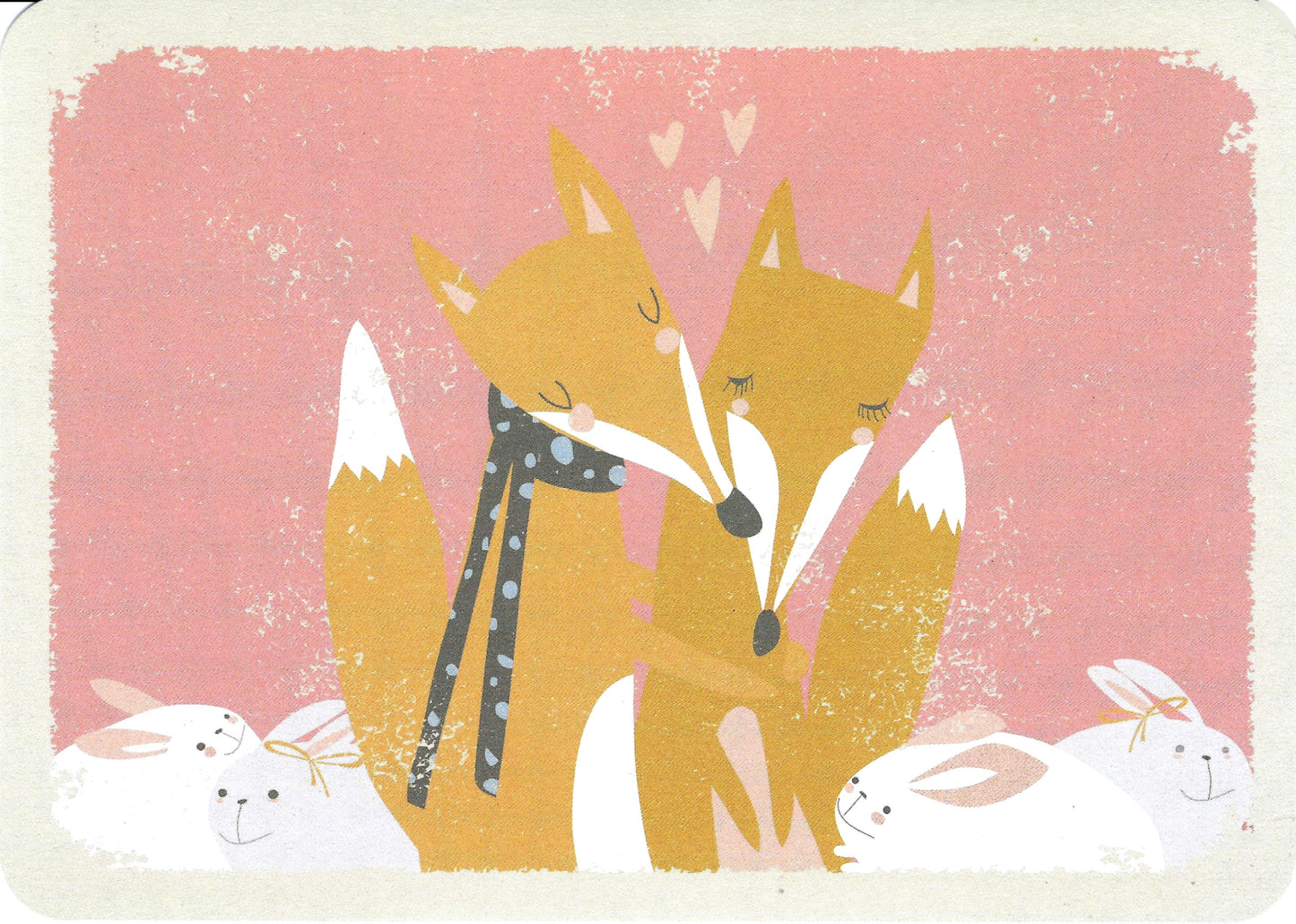 Gutrath Verlag - I Need a Hug - Love - Foxes - Postcard
