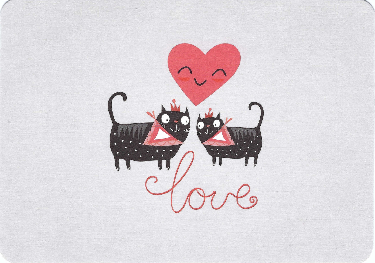 Gutrath Verlag - Tatiana Korchemkina - Love Cats - Postcard