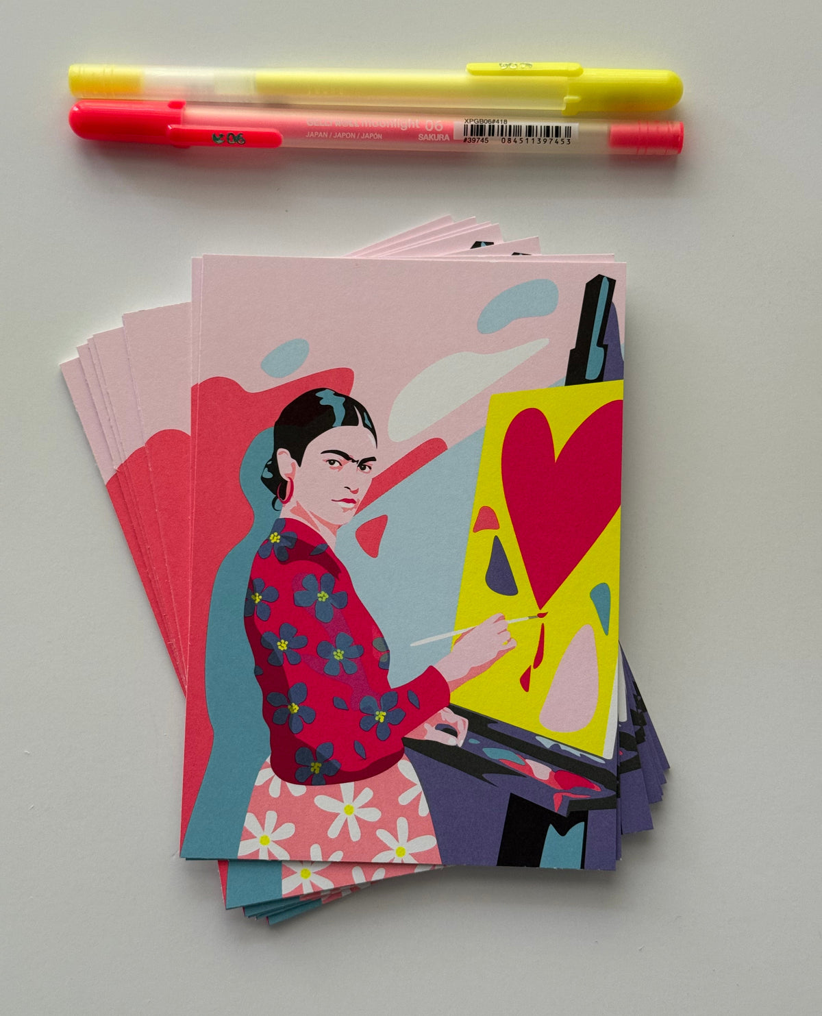 Frida Postcard by Nobis Design