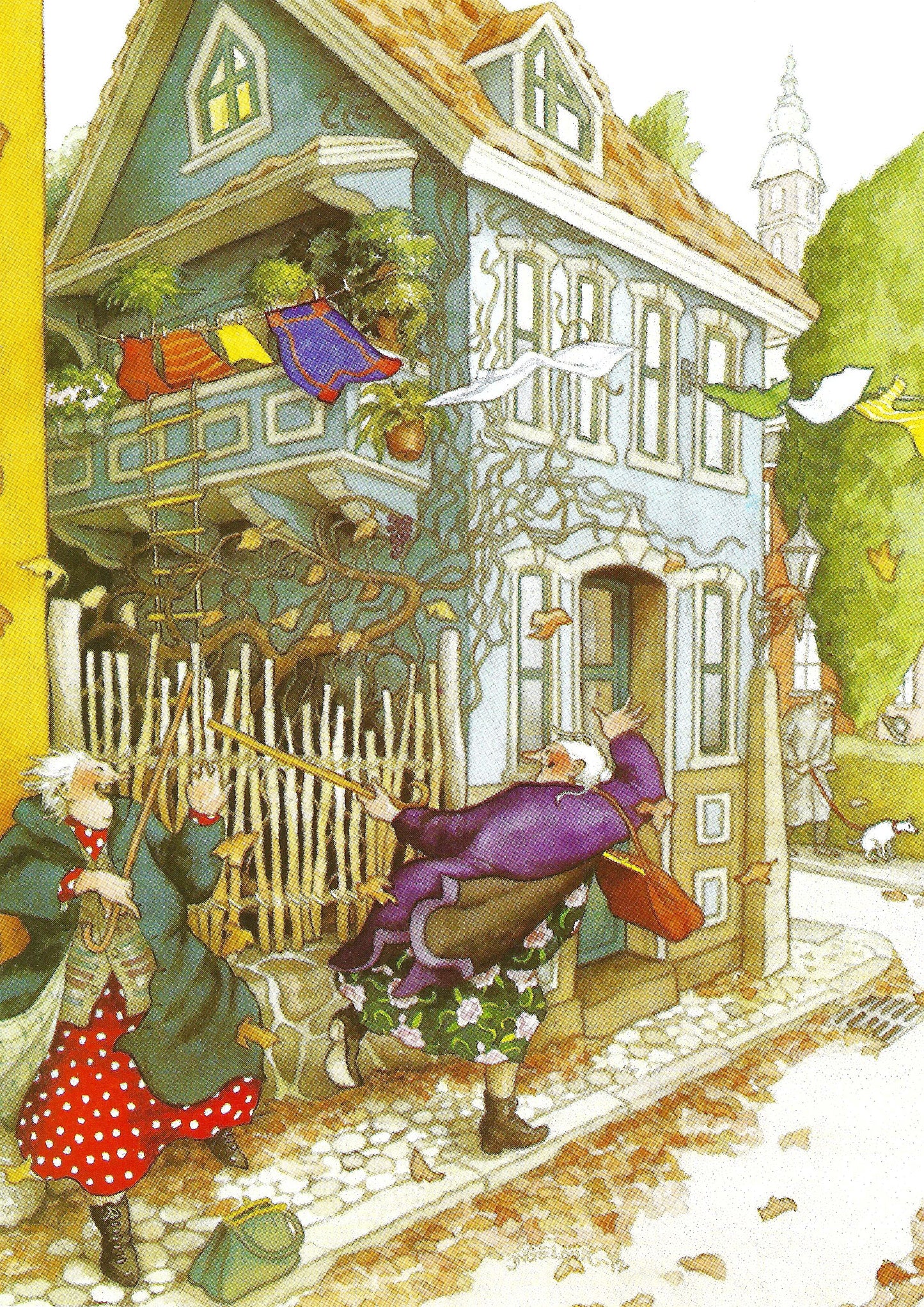 Inge Look Postcard - Friends - Friendship - Grannies - Aunties Postcard - Postcrossing Postcards for Sale