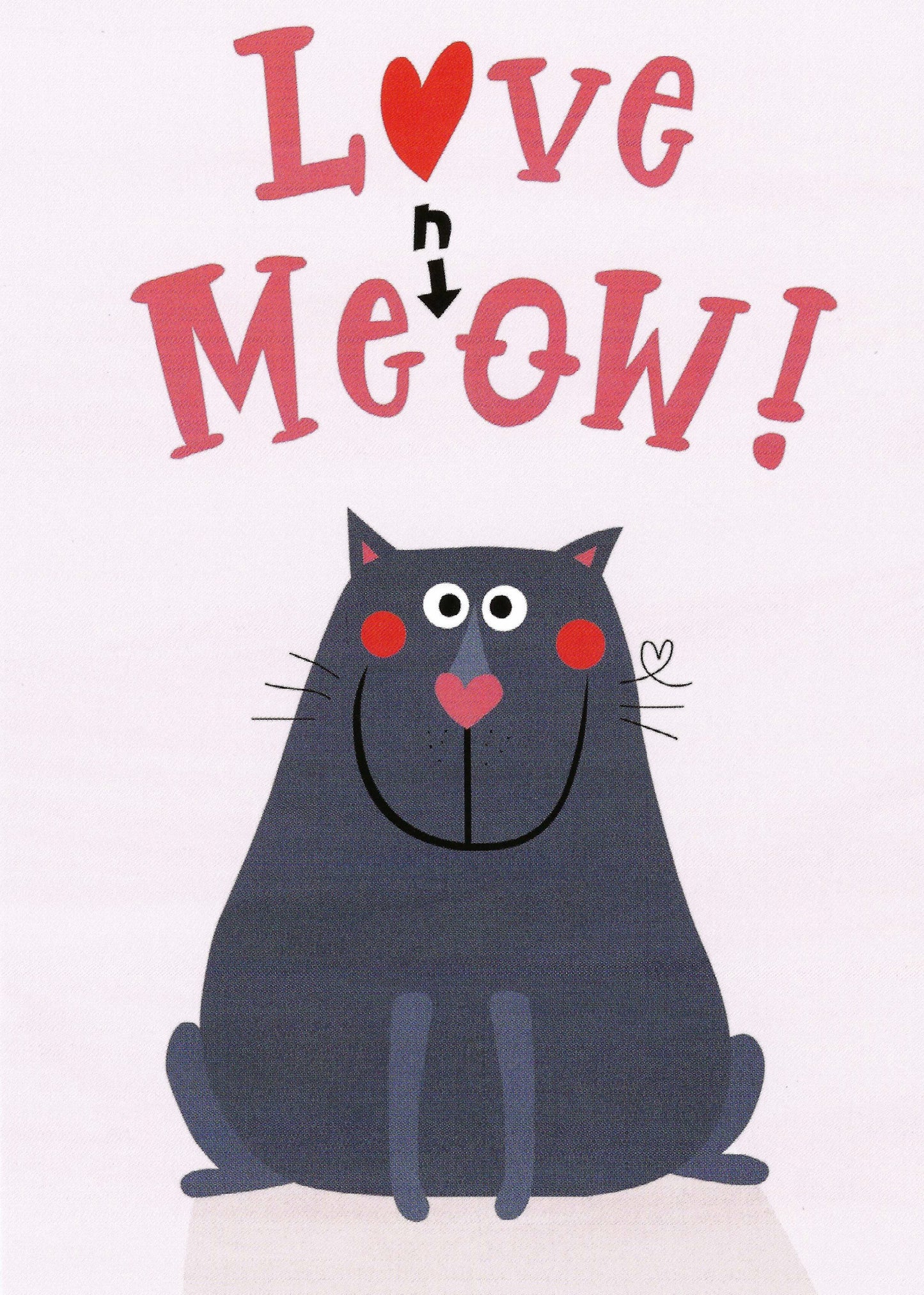 Inkognito - Cat - Love Me Now - Postcard