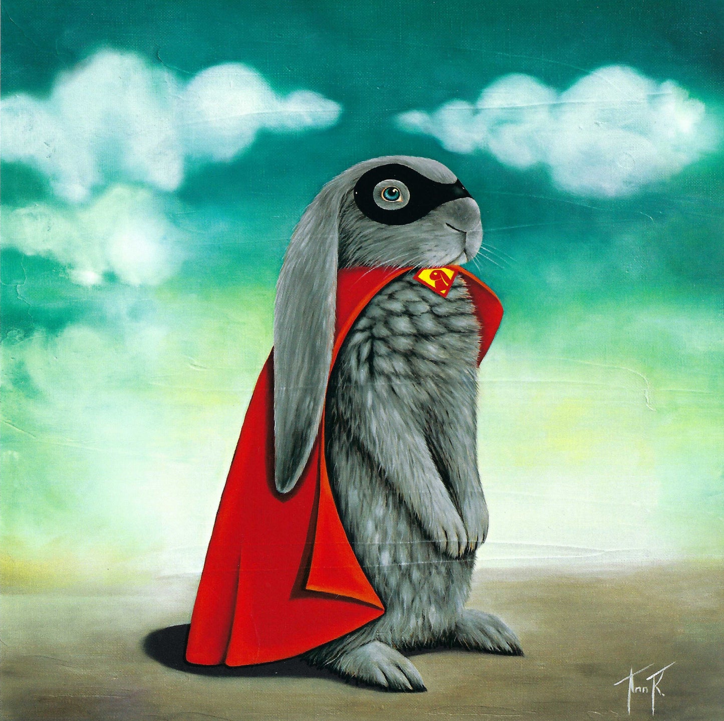 International Graphics - Rabbit - Bunny - Super Bunny - Postcard