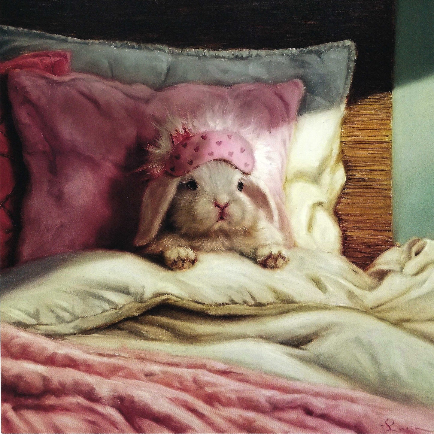 International Graphics - Lucia Heffernan - Bunny - Rabbit - Hare - Postcard