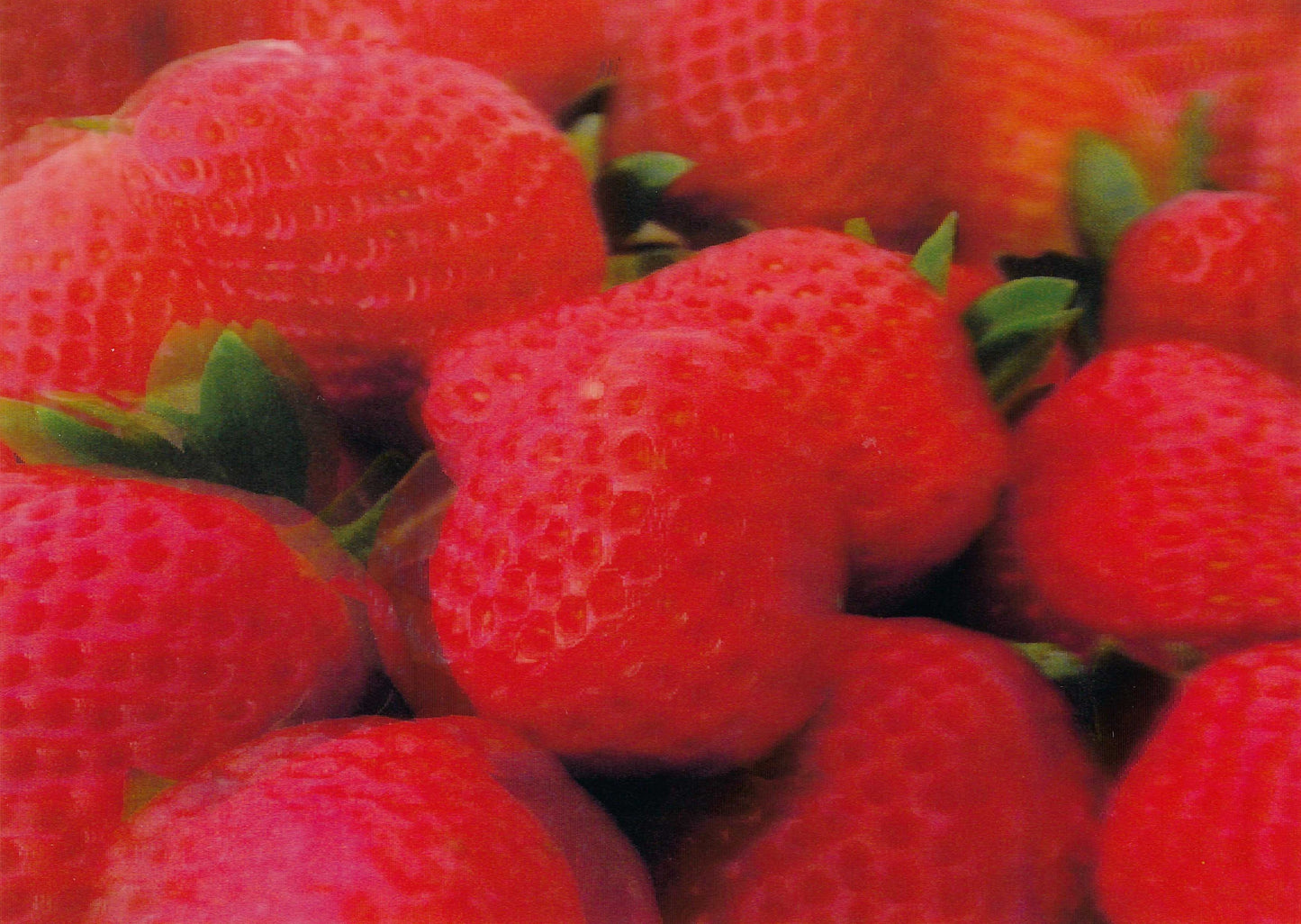 L.M. Kartenvertrieb - Strawberries - 3D Postcard