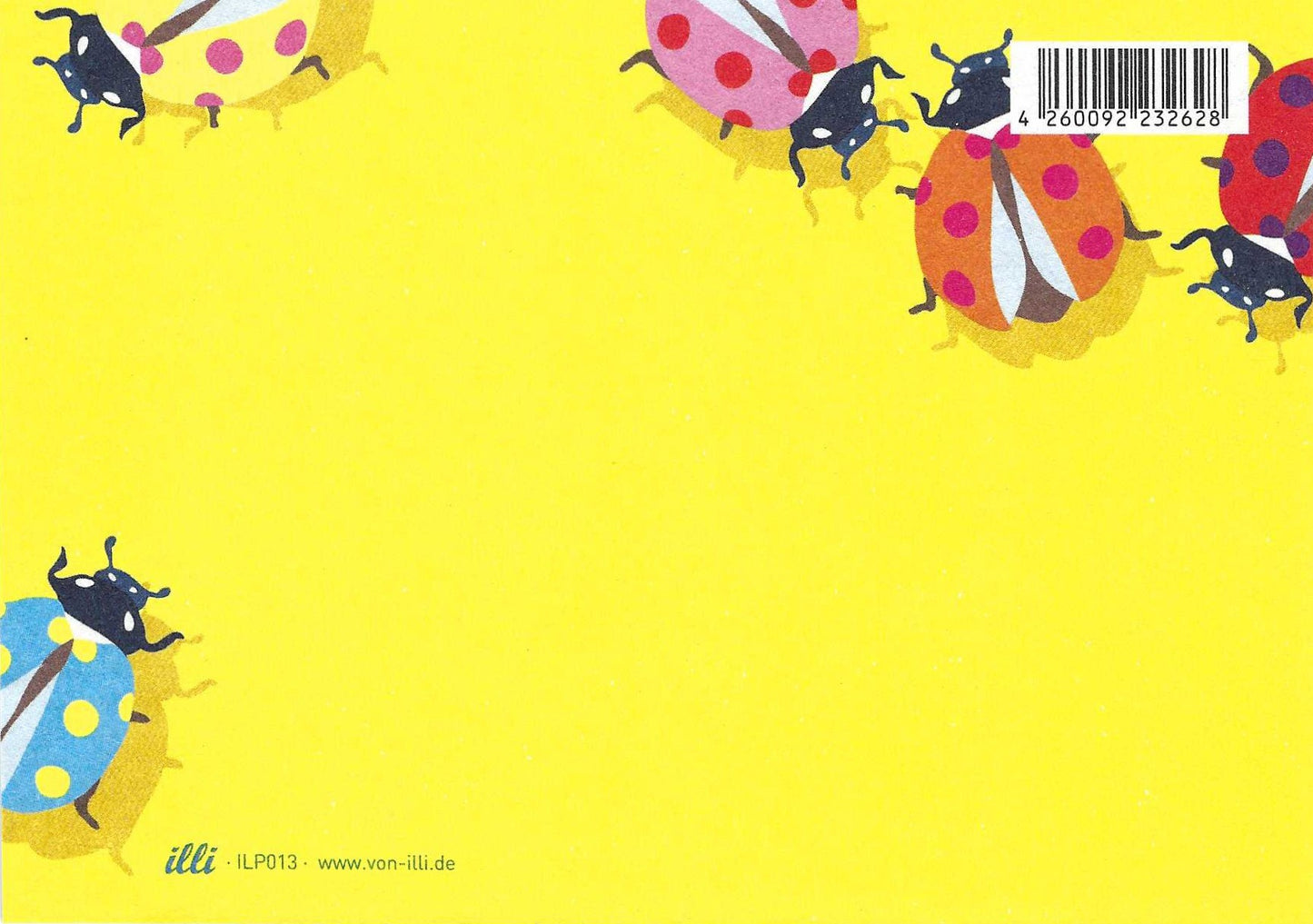 Ladybugs PADINO Postcard by Nobis Design