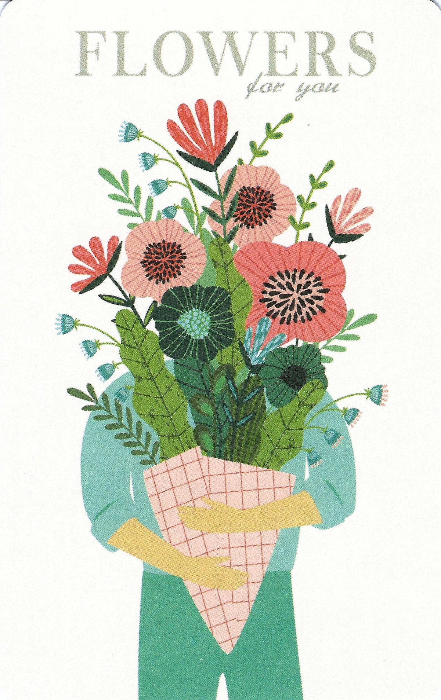 Luna Cards - Bouquet - Flowers for You - Mini Postcard