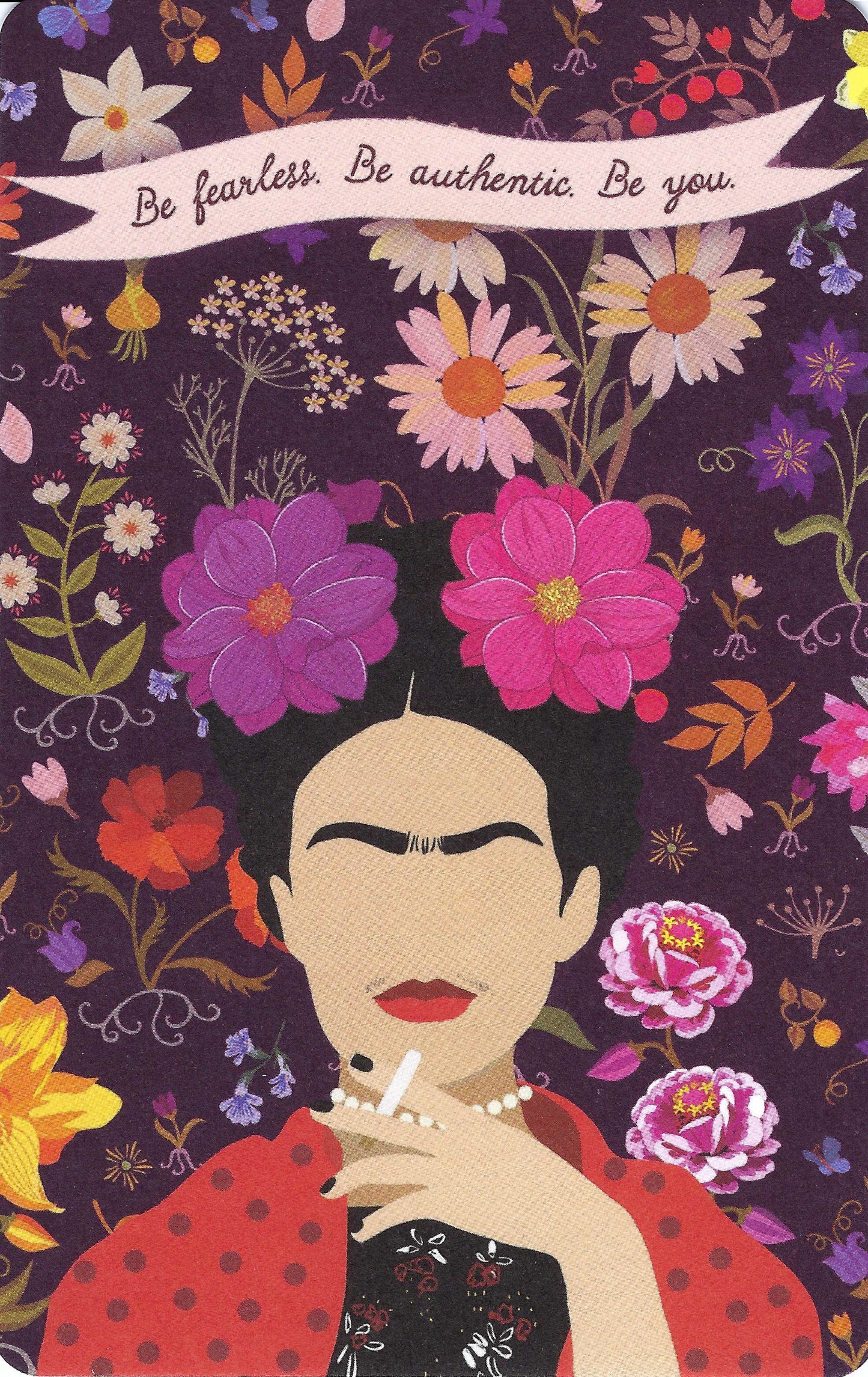 Luna Cards - Frida - Be Fearless - Mini Postcard