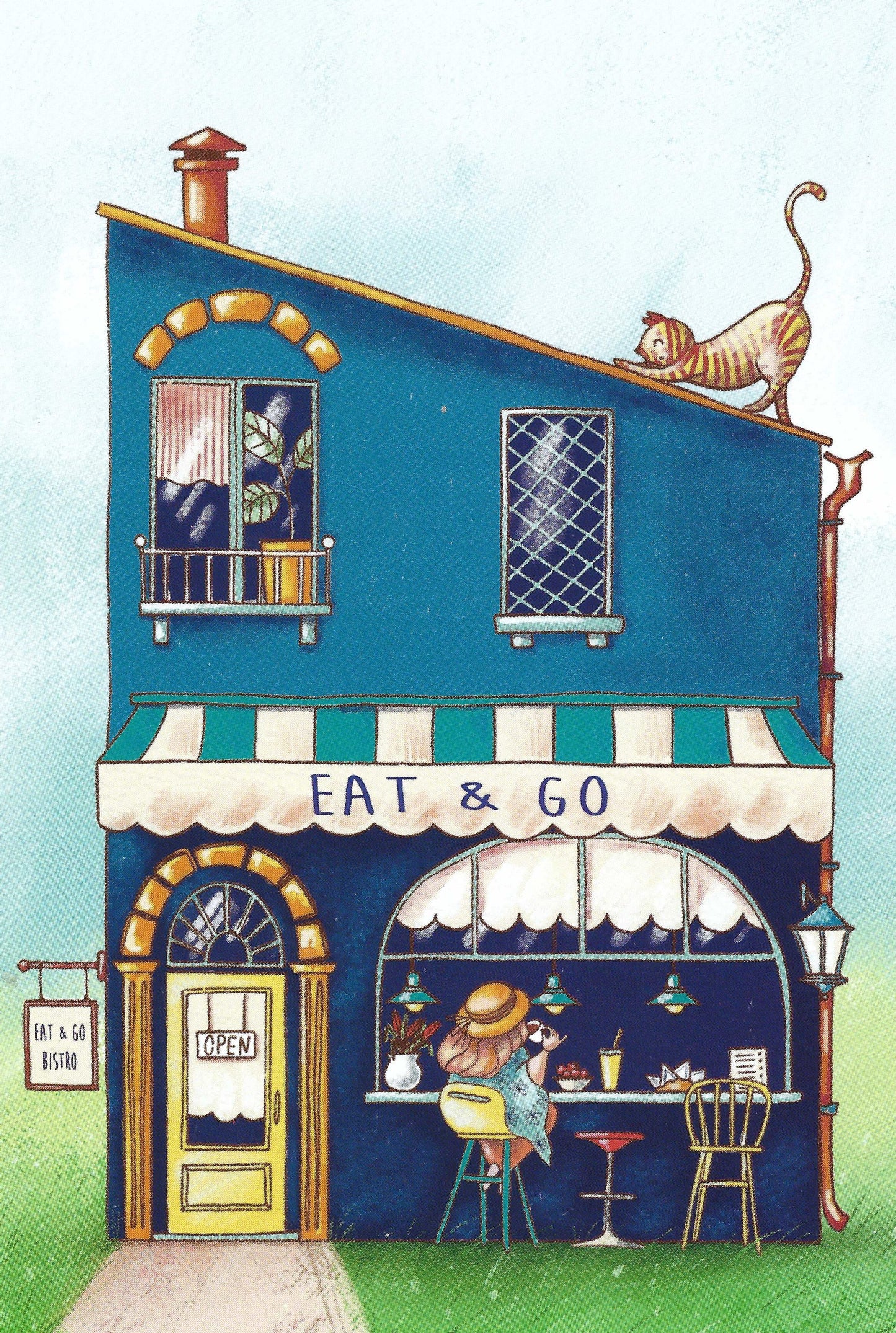 Postcardsee - Bistro - Postcard