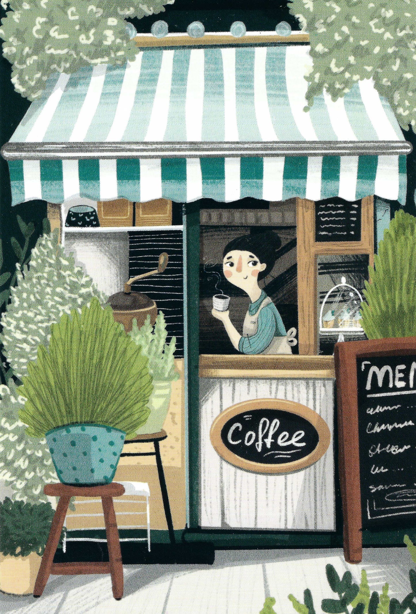 Postcardsee - Max Otter - Coffee Shop - Postcard