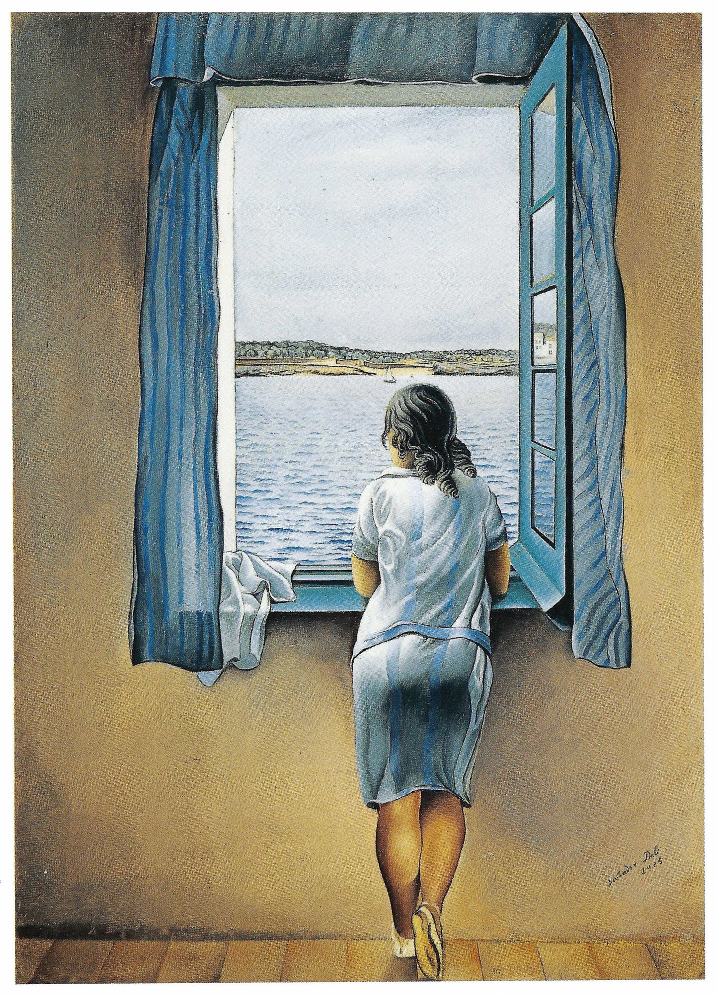 Salvador Dalí Postcard - Figure at the Window - Taurus