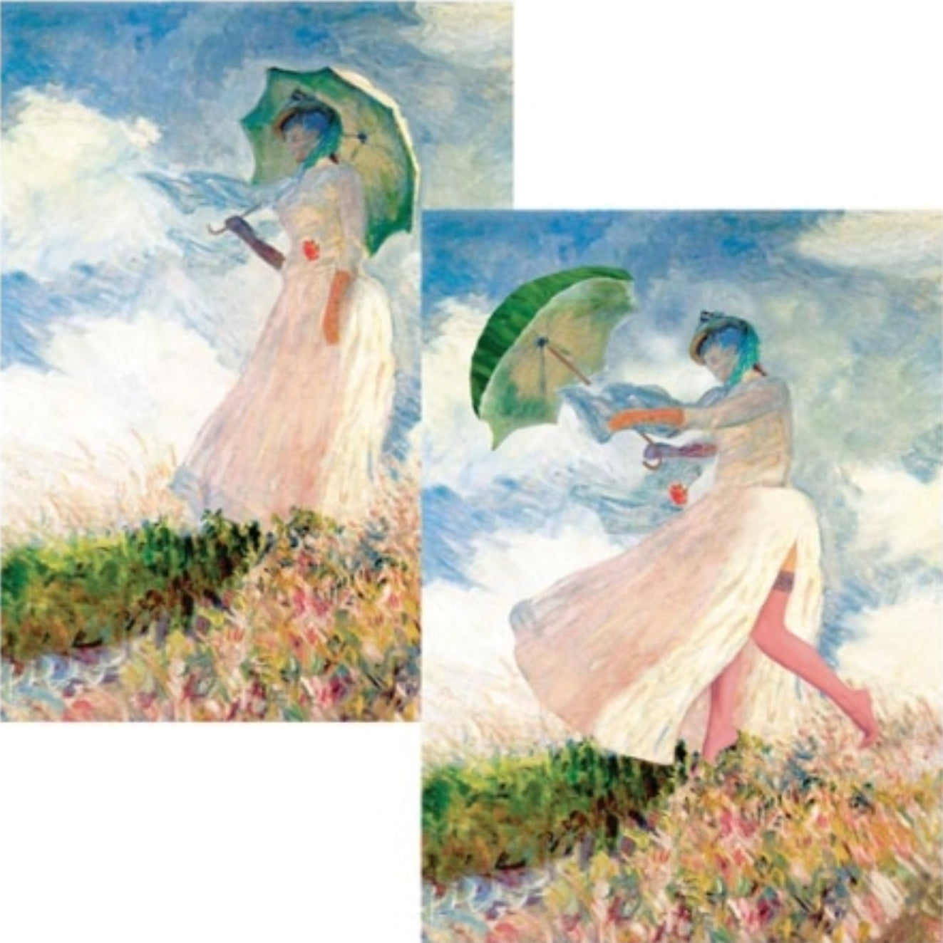 Dragonart - Umbrella - Lenticular Postcard