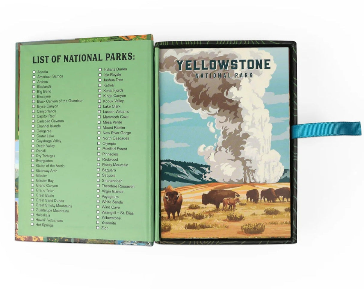 National Parks Postcard Boxed Set by Lantern Press
