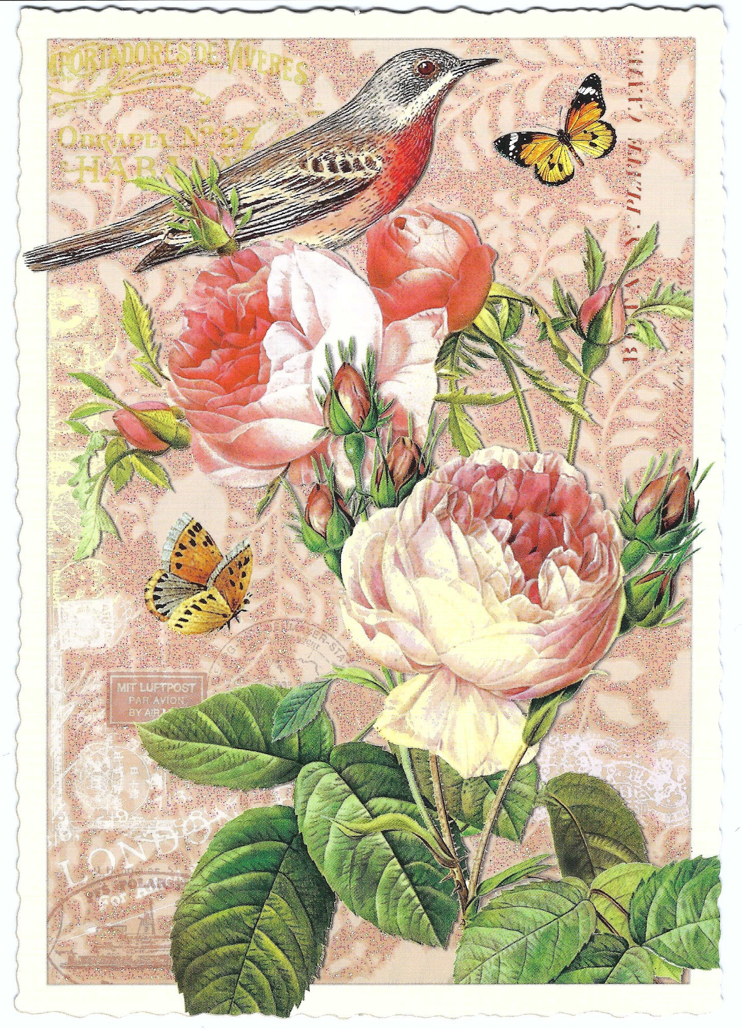 Edition Tausendschön - Bird - PK408 - Postcard