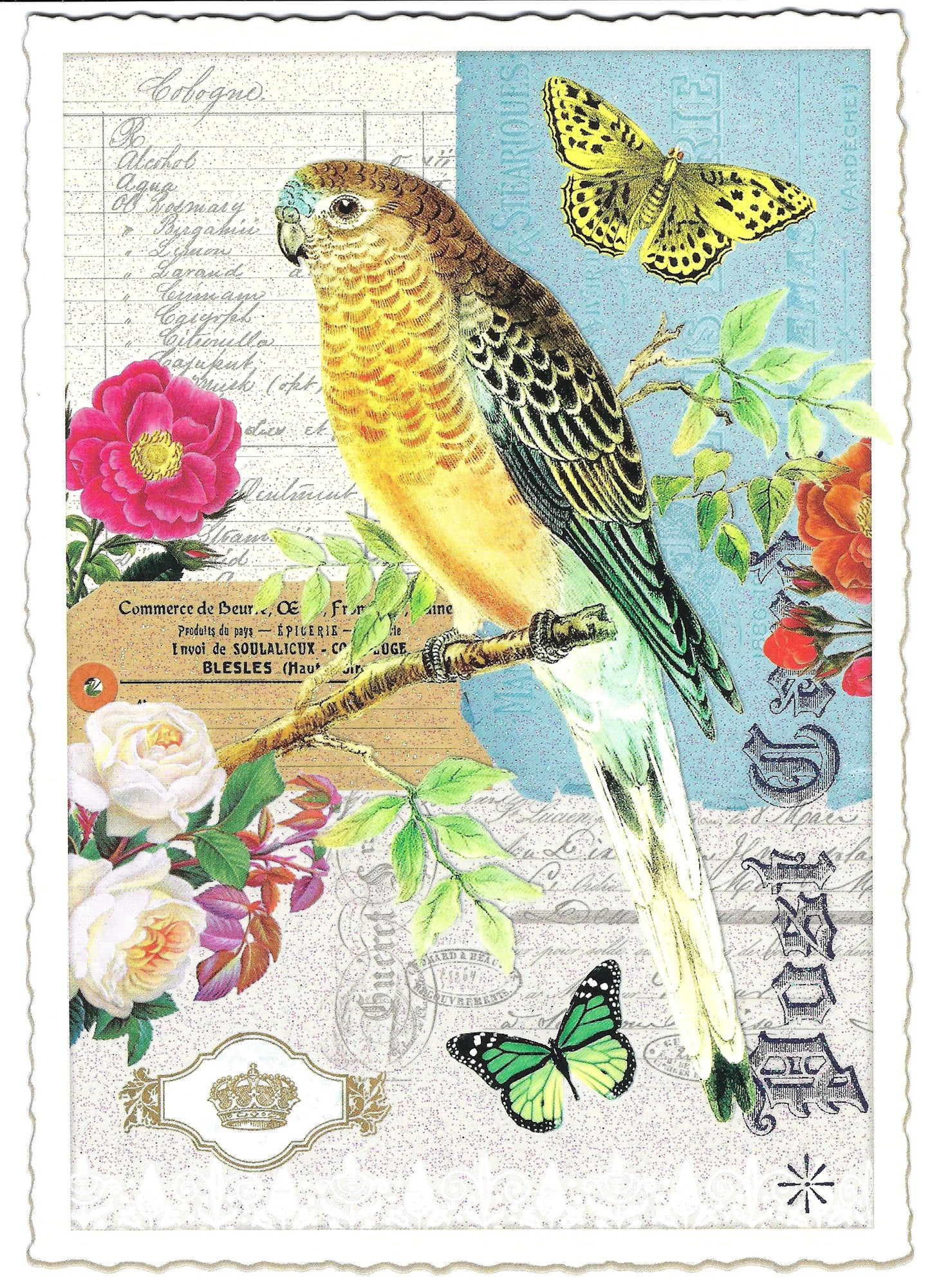 Edition Tausendschön - Bird - PK781 - Postcard