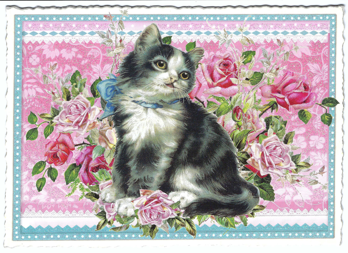 Cat Postcard by Edition Tausendschön