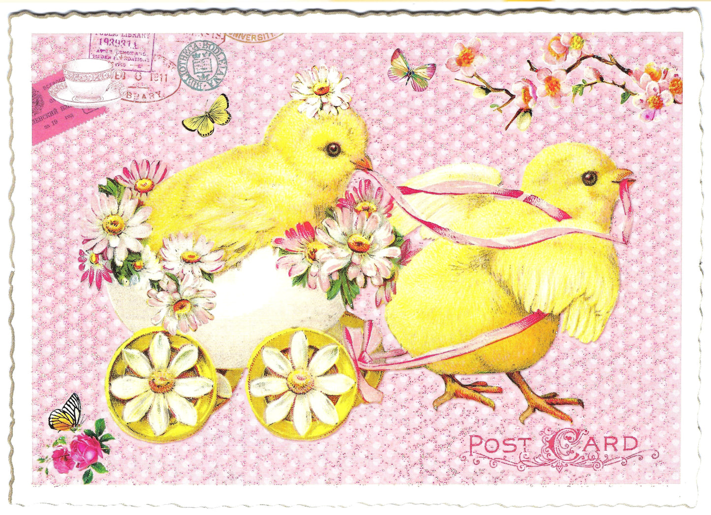 Edition Tausendschön - Easter - Chicks - Postcard