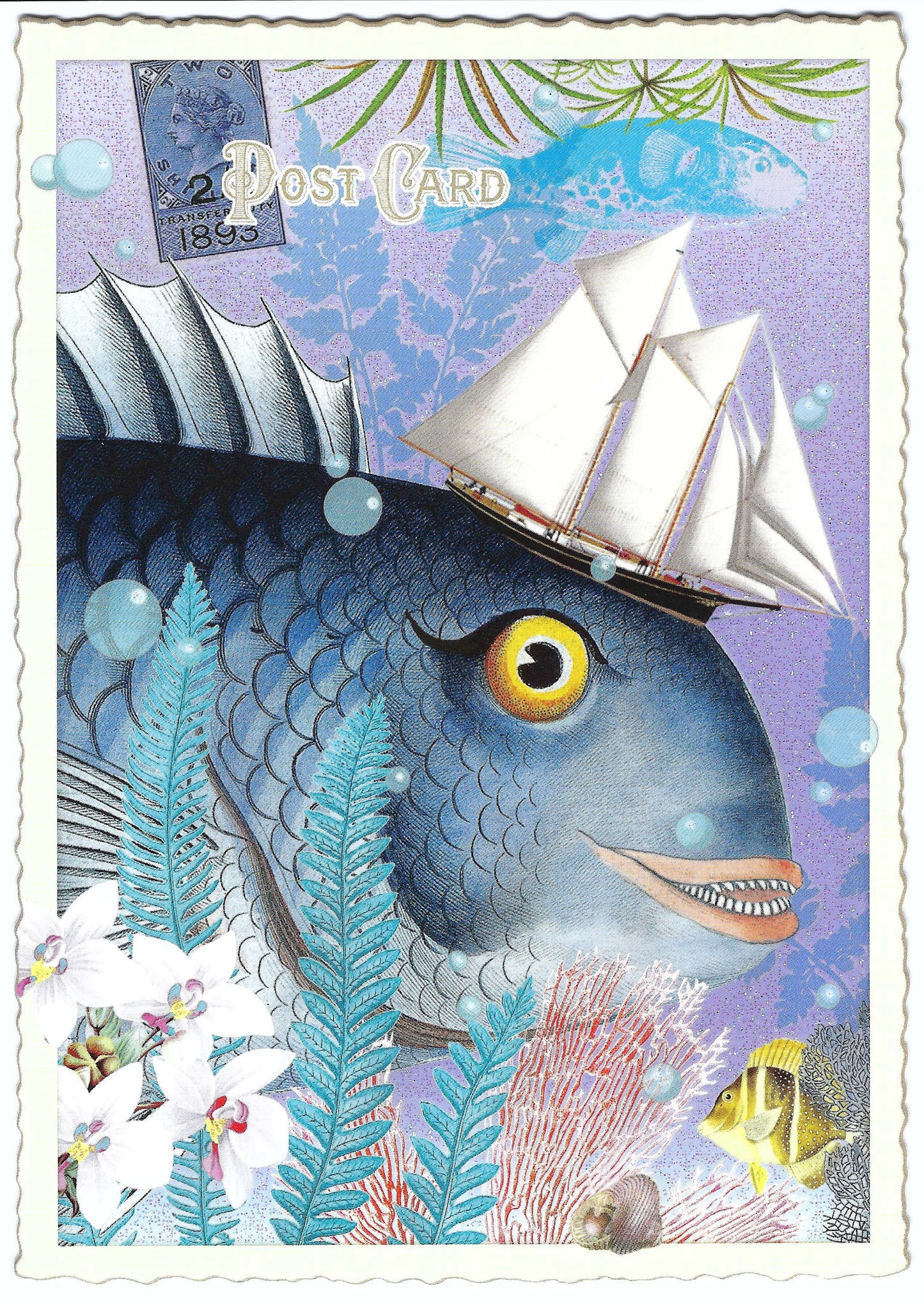 Edition Tausendschön - Fish - PK910 - Postcard