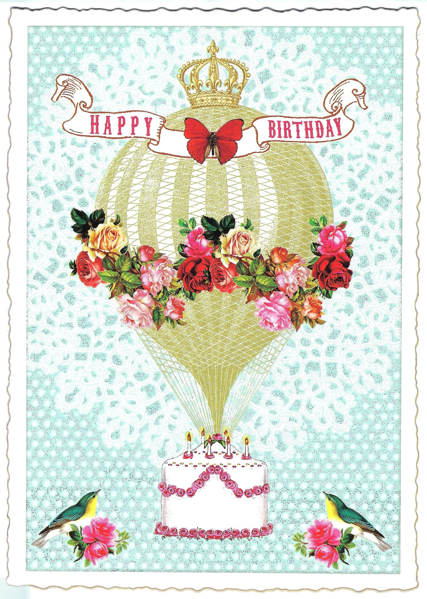 Birthday Postcard Pack - Mix of Premium Birthday Postcards and Stickers