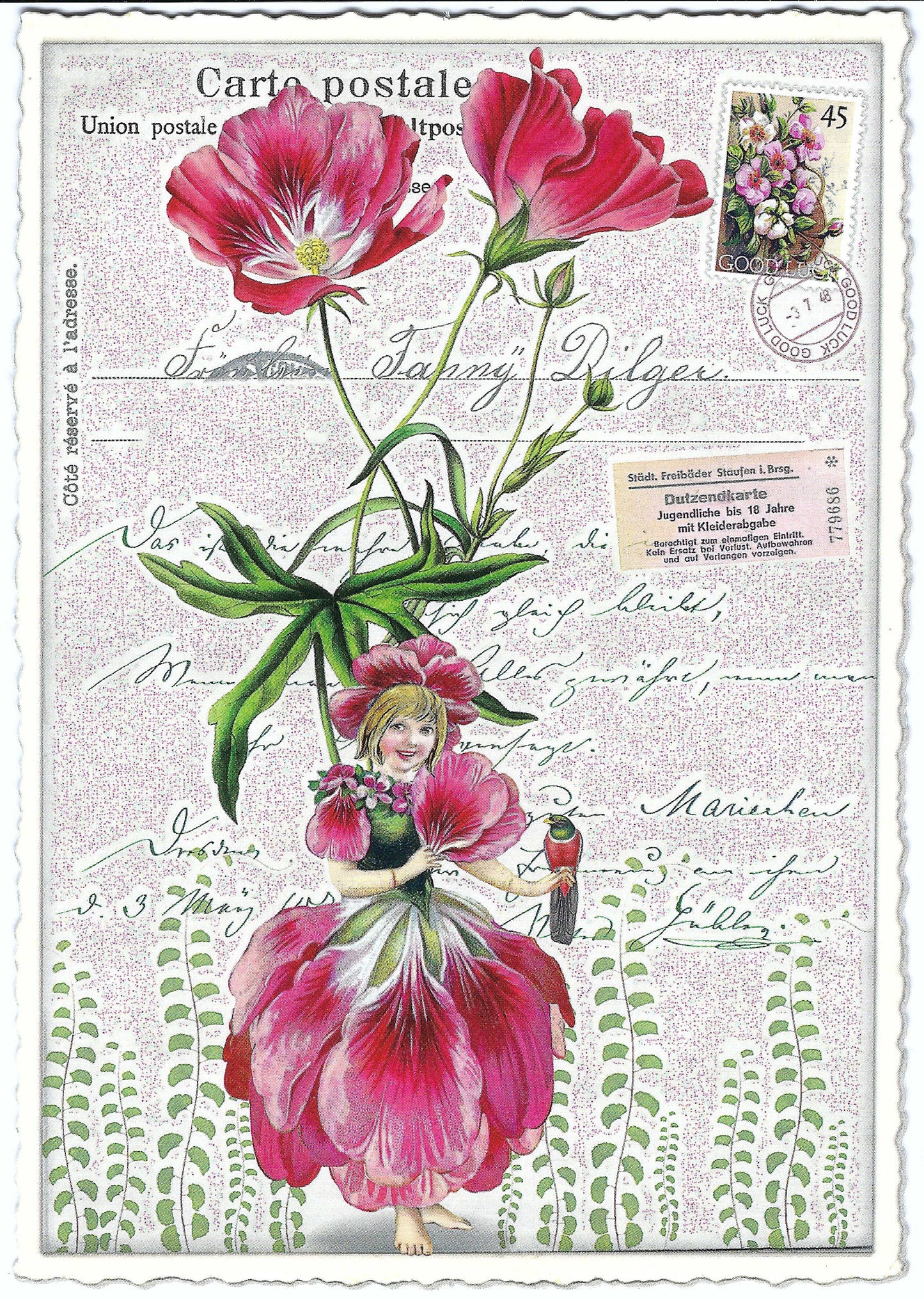 Edition Tausendschön - Poppy - PK678 - Postcard