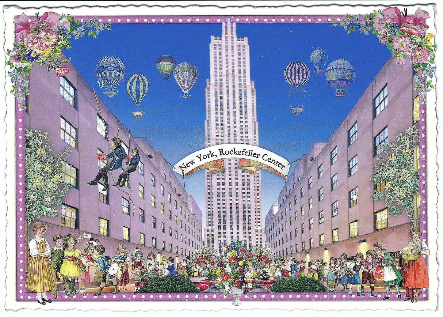 Edition Tausendschön - USA Edition - New York - Rockefeller Center - Postcard