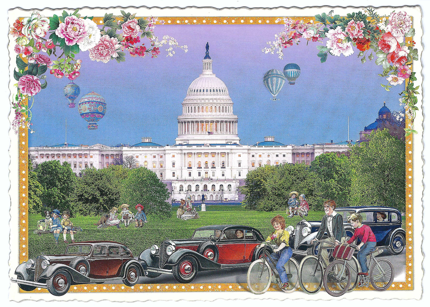 Edition Tausendschön - USA Edition - Washington DC - The Capitol - Postcard