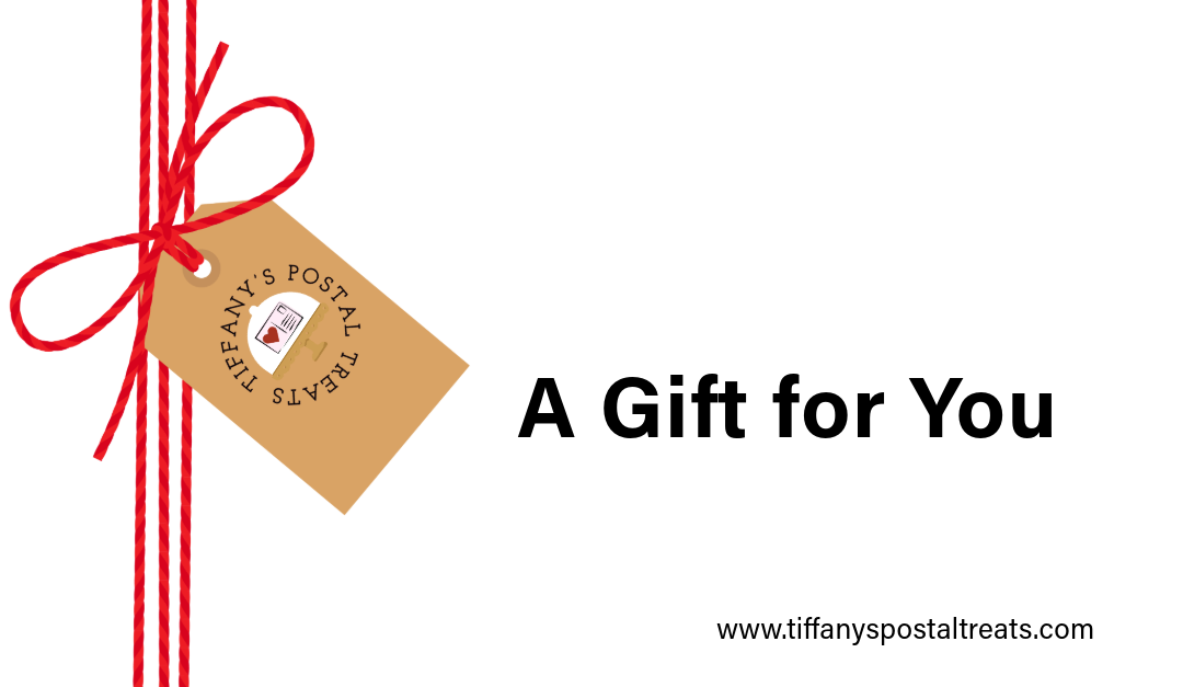 Tiffany's Postal Treats Gift Card