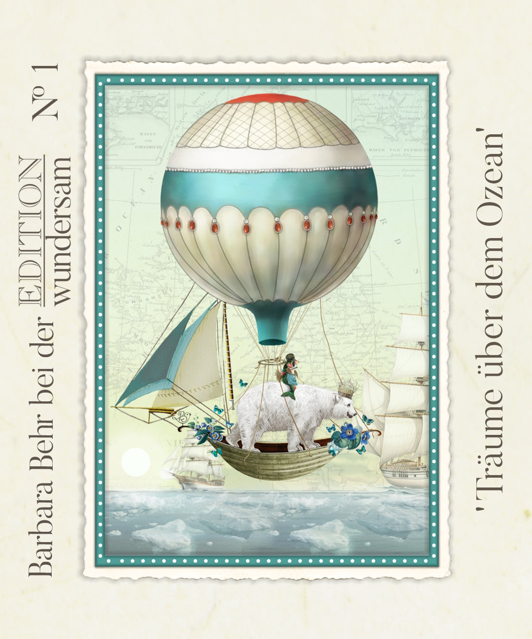 Dreams Over the Ocean Postcard - Edition Wundersam No. 1