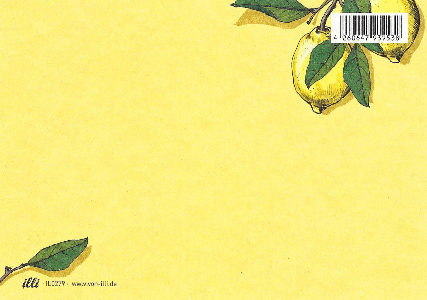 Zinba - Lemons Postcard by Nobis Design