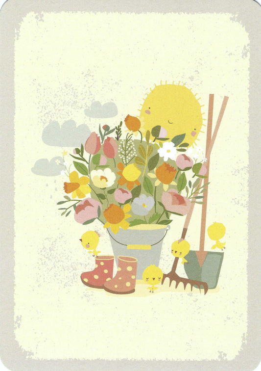 Bouquet with Chicks by Gutrath Verlag