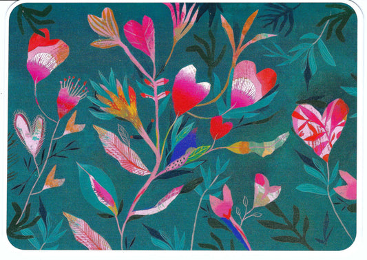CODE CINQ - Izou - Flora - Heart - Postcard