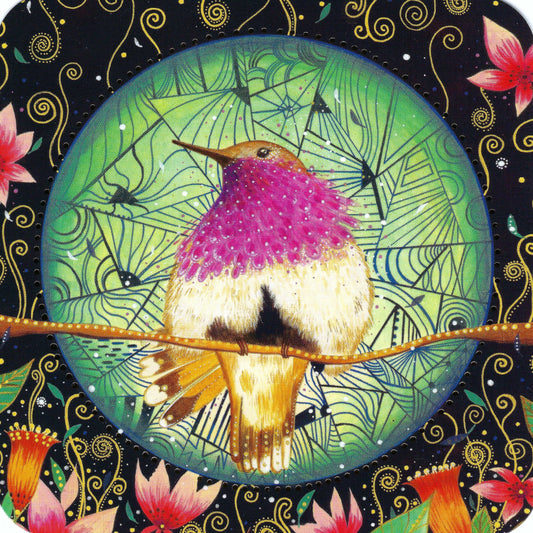 CODECINQ - Jehanne Weyman - The Hummingbird - Postcard