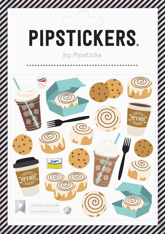 Cinn-Fully Delicious Pipsticks Sticker Sheet