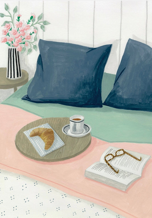 Cocoon Postcard by Mélanie Voituriez
