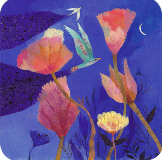 Correspondances - Izou - Bird - Flowers - Night Flight - Postcard