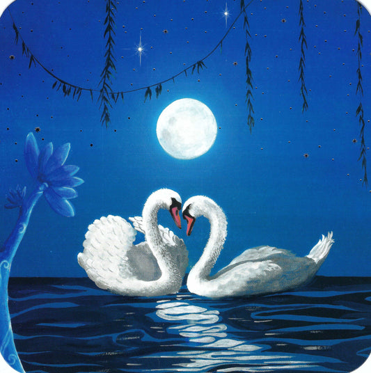 Correspondances - The Swans - Full Moon - Postcard