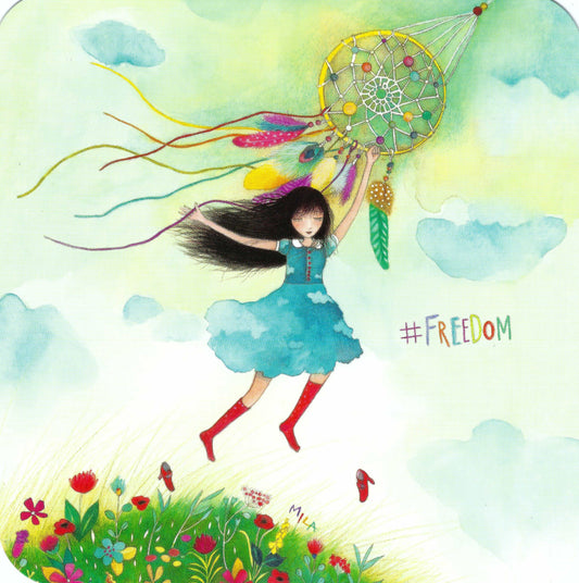 Correspondances - Mila - Freedom - Dream Catcher - Flowers - Rainbow - Postcard