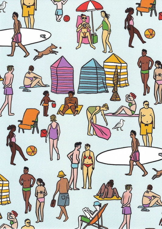 Das Brooklyn - The Beach - Postcard