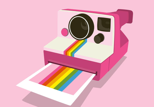 Instant Camera Postcard by Nobis Design