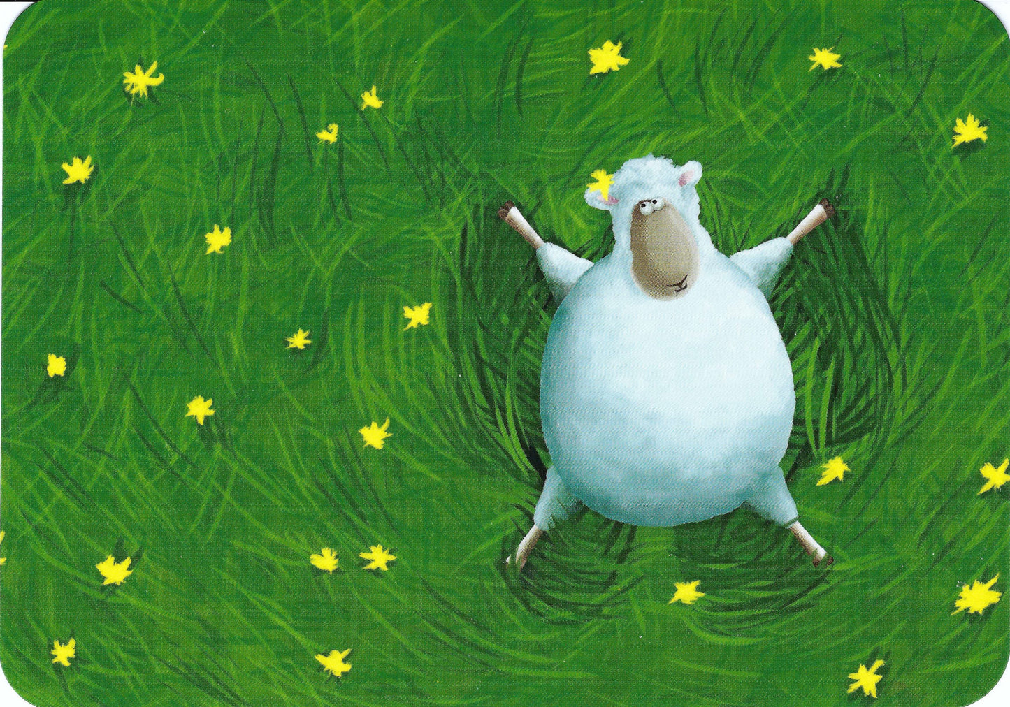 Edition Gollong - Sheep- Easter - Spring - Postcard