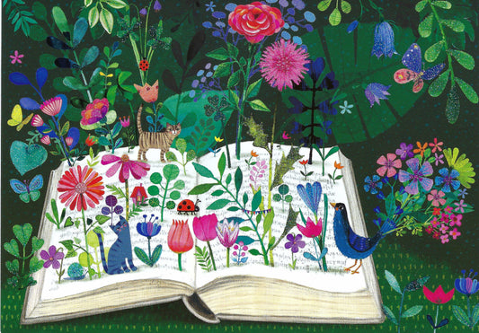 Edition Gollong - Mila Marquis - Books - Flowers - Blossoms - Cats - Postcard