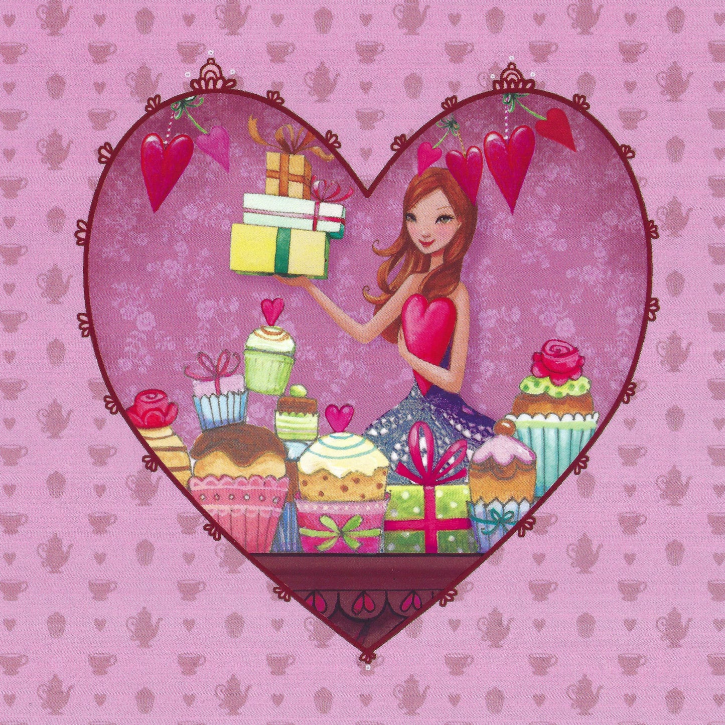 Happy Birthday Postal Pack - Mix of Premium Birthday Postcards, Stickers and Washi Tape