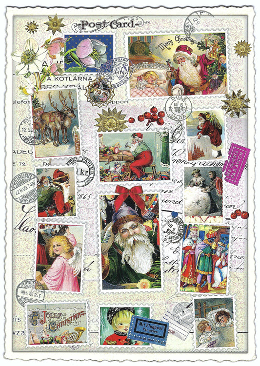 Edition Tausendschön - Christmas - Stamps - Postcard