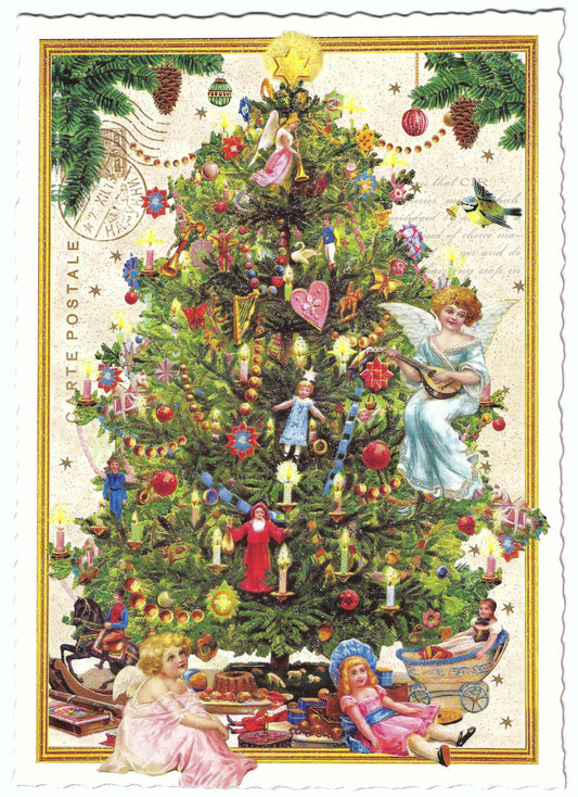 Edition Tausendschön - Christmas - Tree - Toys - Postcard