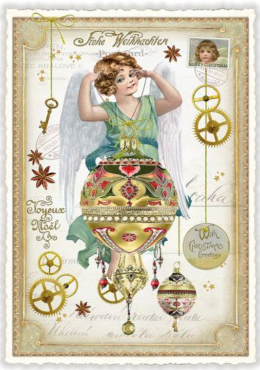 Edition Tausendschön - Christmas Greetings - Angel - Postcard